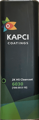 Kapci 6030 2K HS Anti-Scratch Clearcoat VOC Compliant 5L