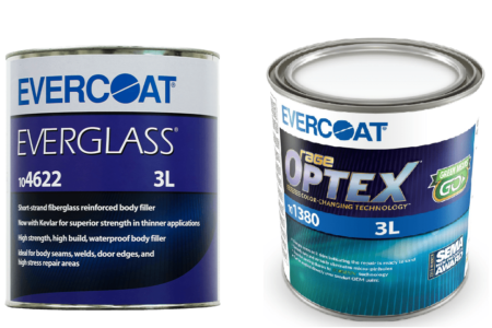 Evercoat OPTEX and EVERGLASS Twin Pack