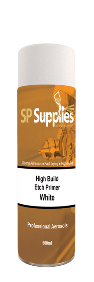 SP Supplies High Build + Etch Primer White Spray 500ml