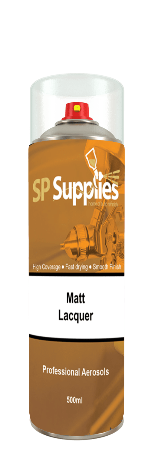 SP Supplies Clear Matt Lacquer Aerosol 500ml