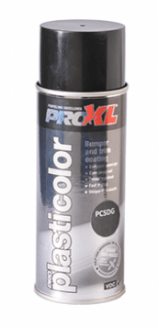 PROXL-PLASTICOLOUR AEROSOL-BLACK (400ML)