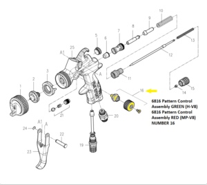 FUJI OFFICIAL PATTERN CONTROL ASSEMBLY FOR V8 SERIES