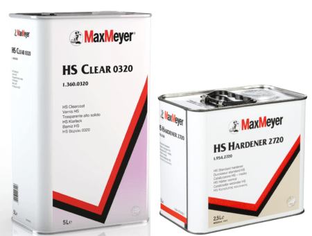 Max Meyer 0320 HS Clearcoat & 2720 Standard Hardener 7.5l Kit