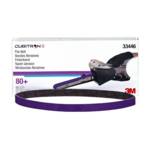 3M™ Cubitron™ II File Belt 786F, 12.7 mm x 457.2 mm, 80+, 33446